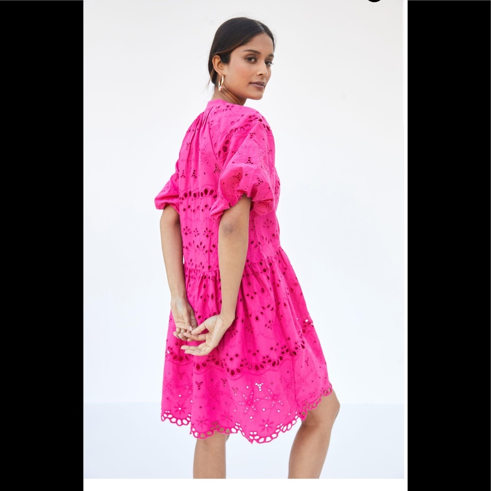 Anthropologie / Tallulah Eyelet Mini Dress